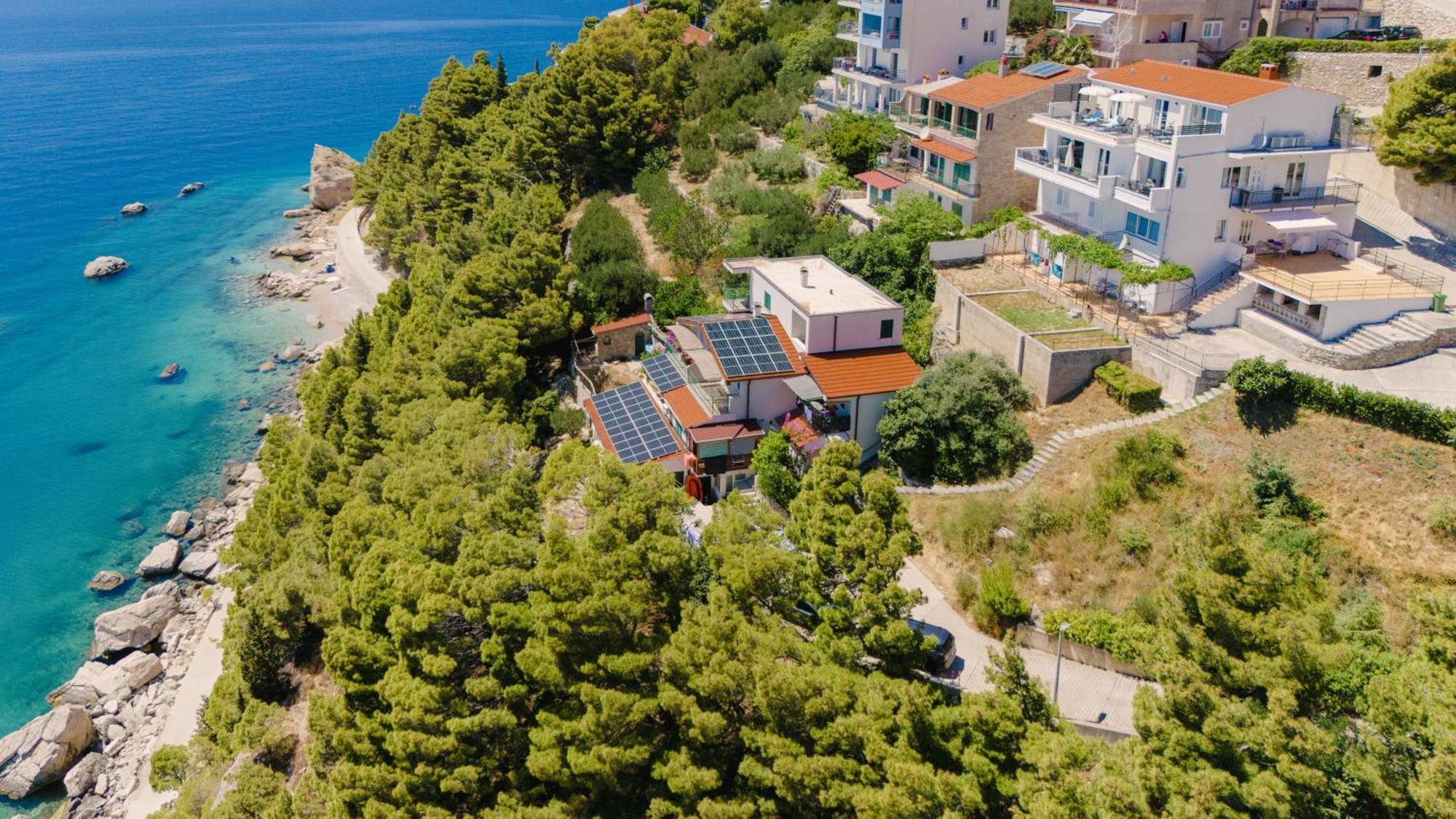 Seaview Apartments Nives Brela Eksteriør billede