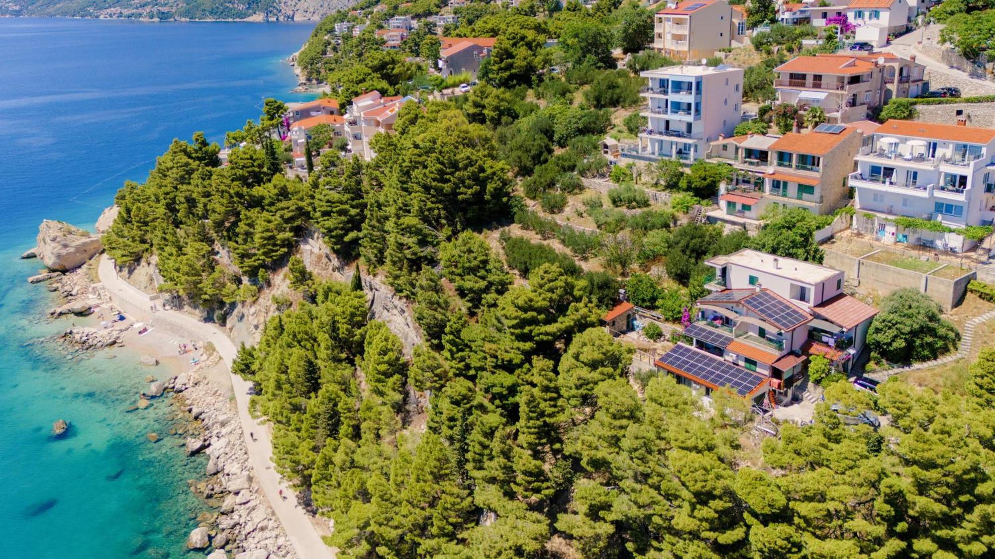 Seaview Apartments Nives Brela Eksteriør billede