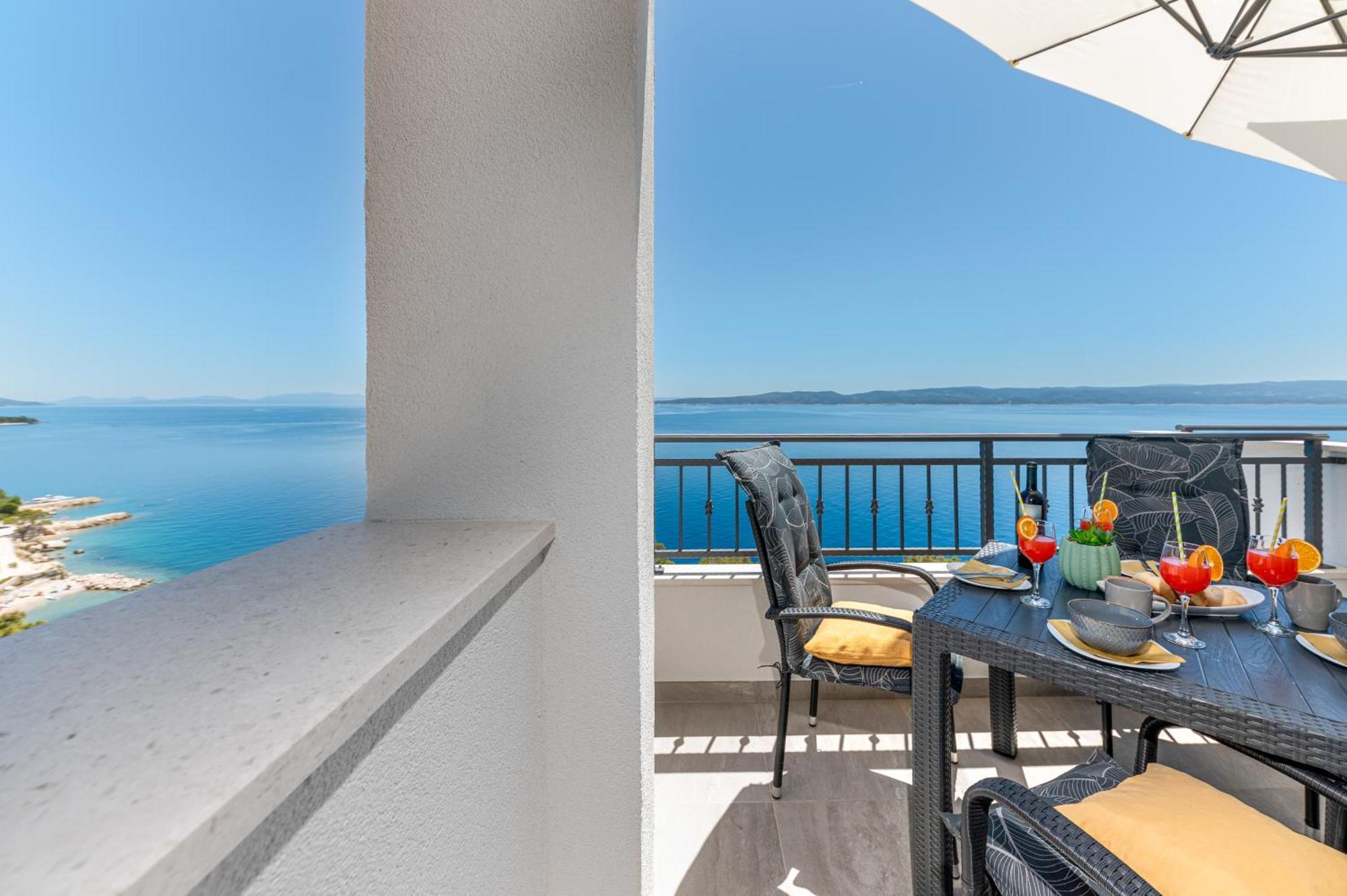 Seaview Apartments Nives Brela Værelse billede