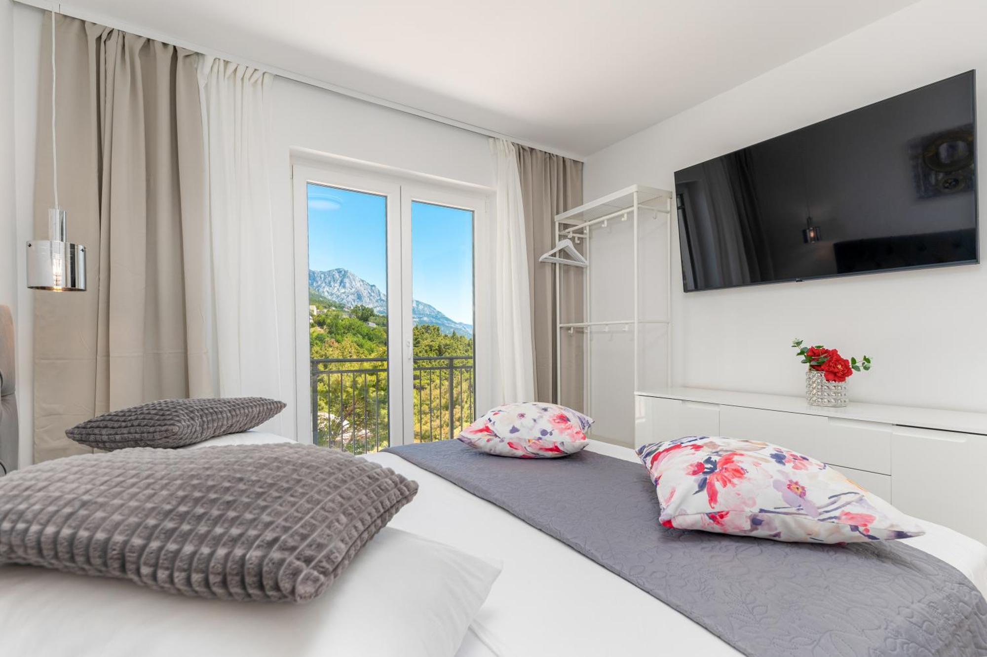 Seaview Apartments Nives Brela Eksteriør billede